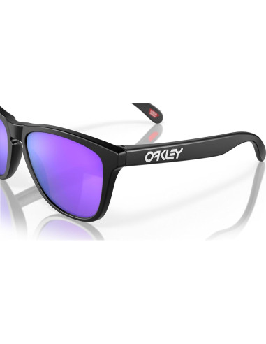 Gafas de sol Oakley Frogskins 55mm Negro Mate Prizm Violeta