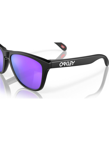 Gafas de sol Oakley Frogskins 55mm Negro Mate Prizm Violeta