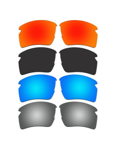 4 Lentes Polarizados Reemplazo Oakley Flak 2.0 XL UV400