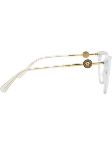 Gafas de Ojo de Gato Versace VE3298B 148 Lente Demo 55mm