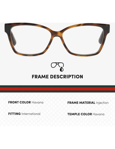 Gafas de Sol Gucci GG0634O Cat Eye Rectangulares para Mujeres