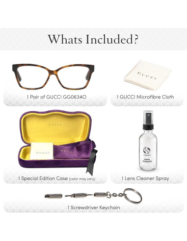 Gafas de Sol Gucci GG0634O Cat Eye Rectangulares para Mujeres