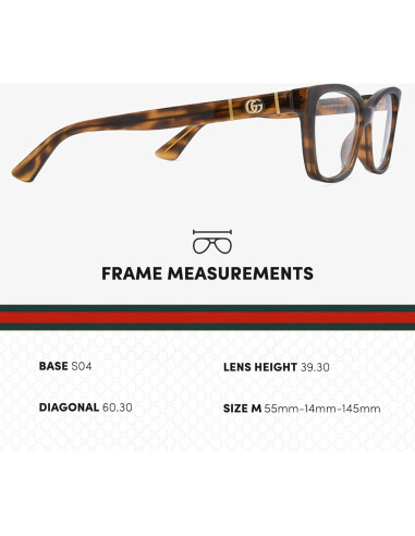 Gafas de Sol Gucci GG0634O Cat Eye Rectangulares para Mujeres