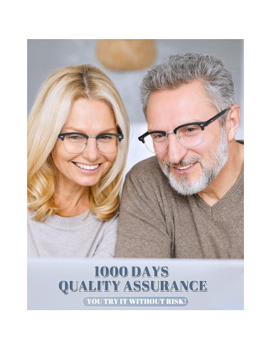 Gafas de Lectura CCVOO 3 Paquetes UV400 Retro Unisex