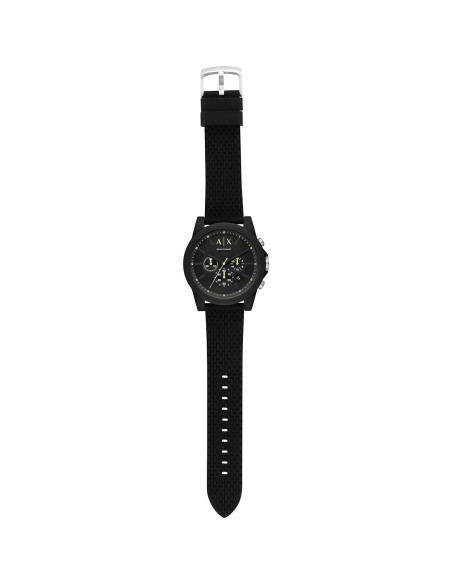 Reloj Cronógrafo Armani Exchange AX1344 44mm Silicona Negra