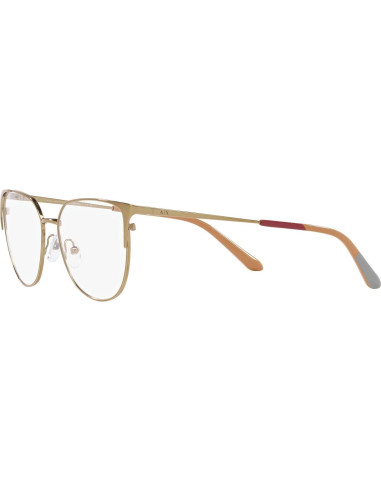 Gafas de Prescripción Armani Exchange AX1058 Estilo Gato Dorado