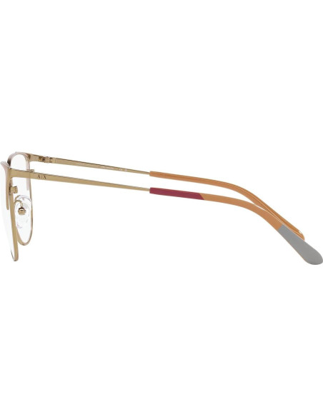 Gafas de Prescripción Armani Exchange AX1058 Estilo Gato Dorado