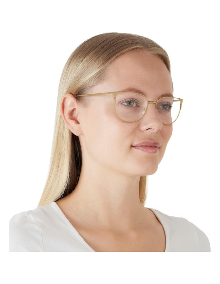 Gafas de Prescripción Armani Exchange AX1058 Estilo Gato Dorado