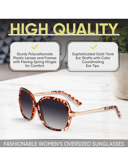 Gafas de sol polarizadas Yogo Vision para mujeres elegantes UV400