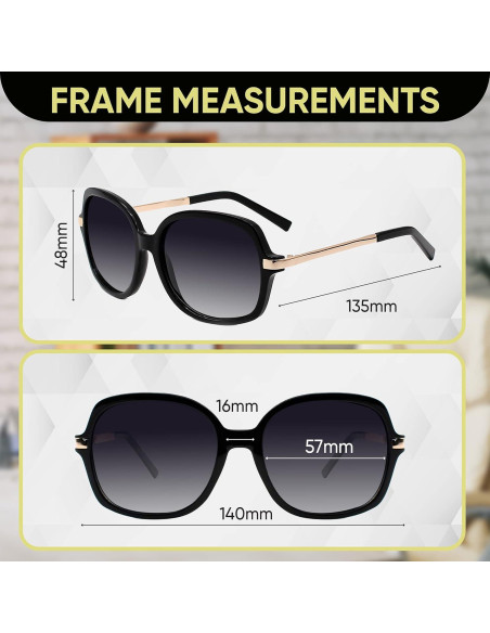 Gafas de sol polarizadas Yogo Vision para mujeres elegantes UV400