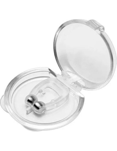 Clip Nasal Antisnoring Magnético de Silicona - Paquete de 8