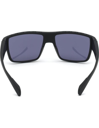 Gafas de Sol Polarizadas Redondas Adidas Hombres Negro Mate