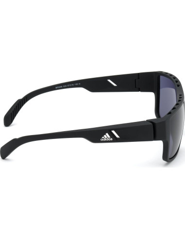Gafas de Sol Polarizadas Redondas Adidas Hombres Negro Mate