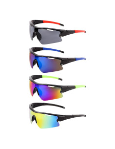 Paquete 4 Gafas Deportivas ANLIOTO UV400 Unisex