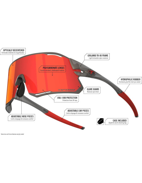 Gafas de sol Tifosi Rail Race con lentes intercambiables