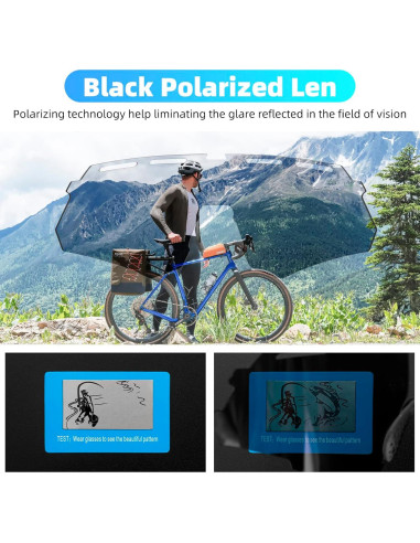 Gafas de Sol ROCKBROS Deportivas UV400 Intercambiables