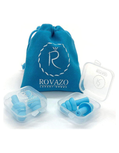 Tapones de Silicona Reutilizables Rovazo - NRR 32 - 2 Pares