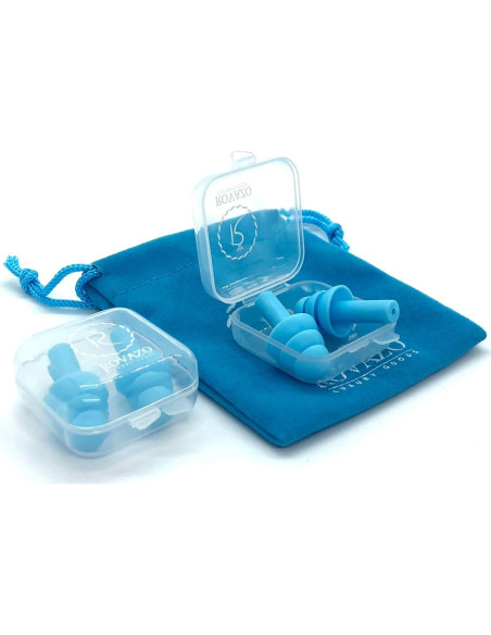 Tapones de Silicona Reutilizables Rovazo - NRR 32 - 2 Pares