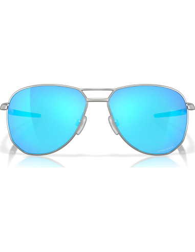 Gafas de sol aviador Oakley OO4147 Cromo satinado 57mm