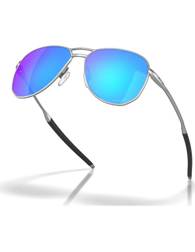 Gafas de sol aviador Oakley OO4147 Cromo satinado 57mm