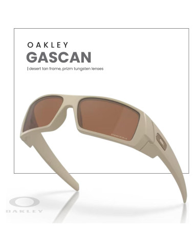 Gafas de sol Oakley Gascan para hombres + Kit de cuidado