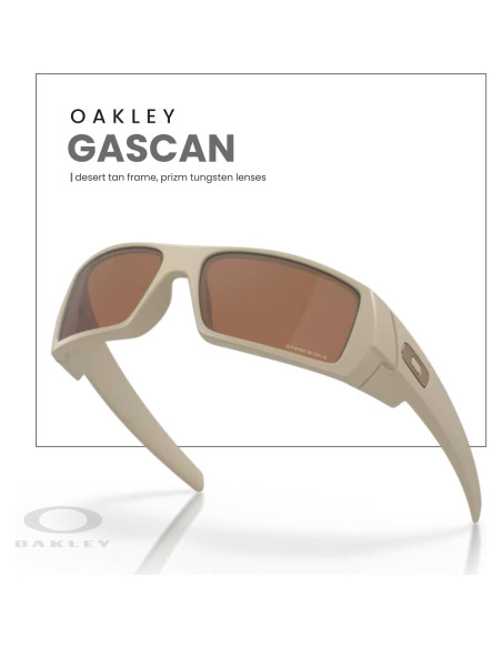 Gafas de sol Oakley Gascan para hombres + Kit de cuidado