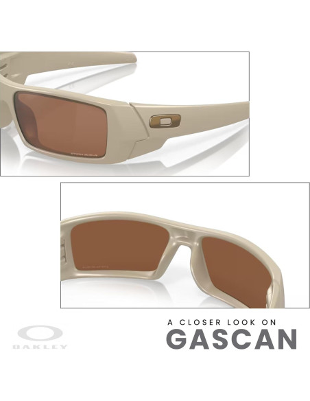 Gafas de sol Oakley Gascan para hombres + Kit de cuidado