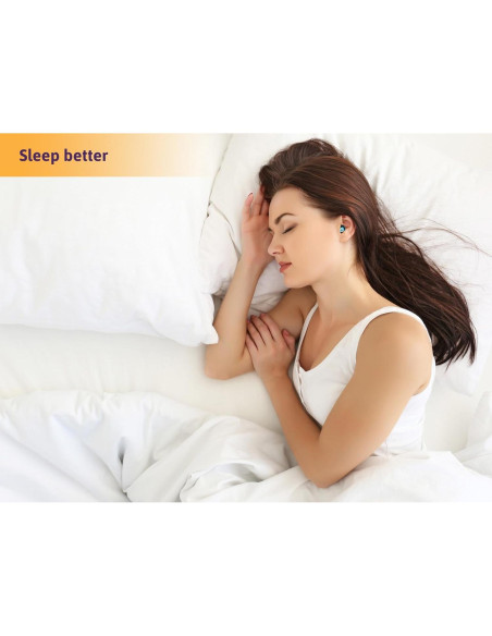 Tapones de Silicona Reutilizables Rovazo - NRR 32 - 2 Pares