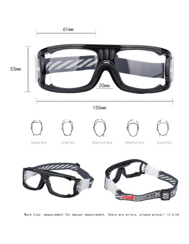 Gafas Deportivas SooGree para Baloncesto Antivaho