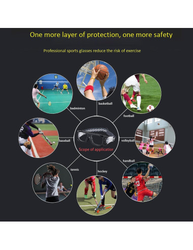 Gafas Deportivas SooGree para Baloncesto Antivaho