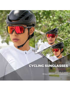 Gafas de Ciclismo Polarizadas SCVCN S61 UV400 Antideslizantes 2