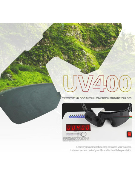 Gafas de sol polarizadas OULAIQI UV400 para deportes al aire libre