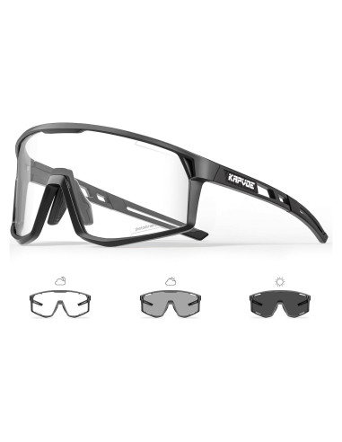Gafas de Ciclismo KAPVOE K180 Fotoquímicas UV400