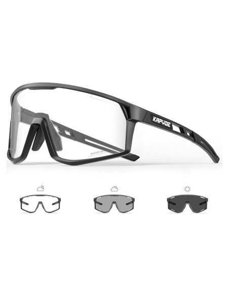 Gafas de Ciclismo KAPVOE K180 Fotoquímicas UV400