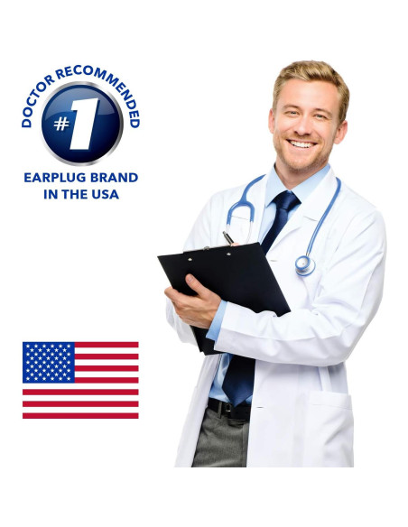 Tapones para oídos AquaBlock Mack's - Silicona impermeable 3 pares