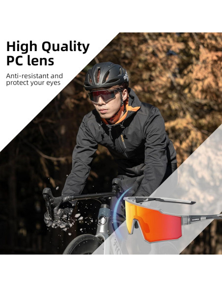Gafas de Ciclismo ROCKBROS UV400 Polarizadas Unisex