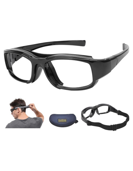 Gafas Deportivas TR90 Ajustables para Baloncesto y Squash