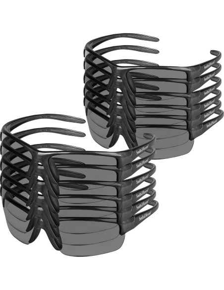 Gafas de seguridad Smith & Wesson Equalizer, 12 pares, anti-vaho