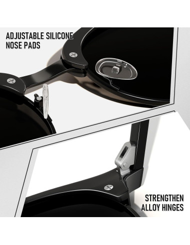 Gafas de Sol GQUEEN GQO6 Polarizadas Clásicas para Todos