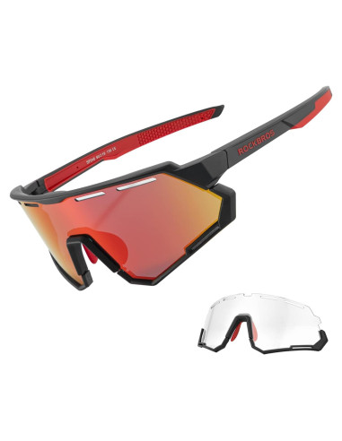 Gafas de Ciclismo ROCKBROS con Lentes Polarizados y Fotoquímicos