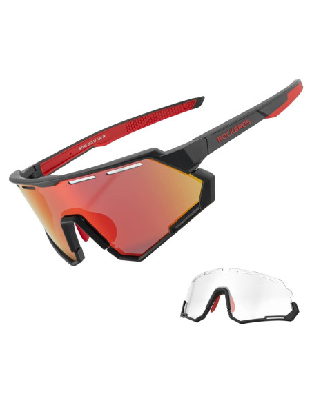 Gafas de Ciclismo ROCKBROS con Lentes Polarizados y Fotoquímicos