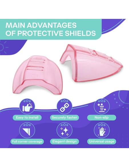 Paquete de 3 Gafas de Seguridad BURIUS con Protectores Laterales