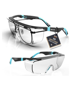 Gafas de Seguridad DEX FIT SG210 OTG Antifog Azul