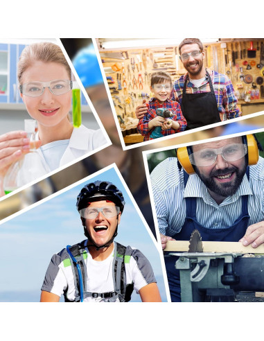 Youyole 84 Pares Gafas de Seguridad Unisex Lentes Anti Rayones