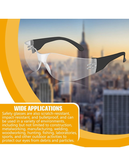 Youyole 84 Pares Gafas de Seguridad Unisex Lentes Anti Rayones