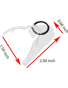 Gafas de Seguridad YHXiXi con Protectores Laterales Transparentes 2