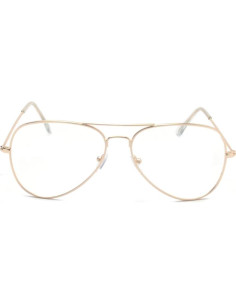 Gafas de Aviador Outray Metal Transparente para Hombres y Mujeres 2