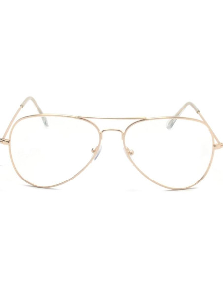 Gafas de Aviador Outray Metal Transparente para Hombres y Mujeres