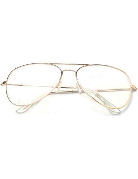 Gafas de Aviador Outray Metal Transparente para Hombres y Mujeres