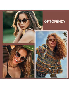 Gafas de sol estilo gato OPTOFENDY con protección UV 2